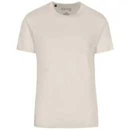 Mens Okiyo Yuugen Organic T-Shirt Natural Front